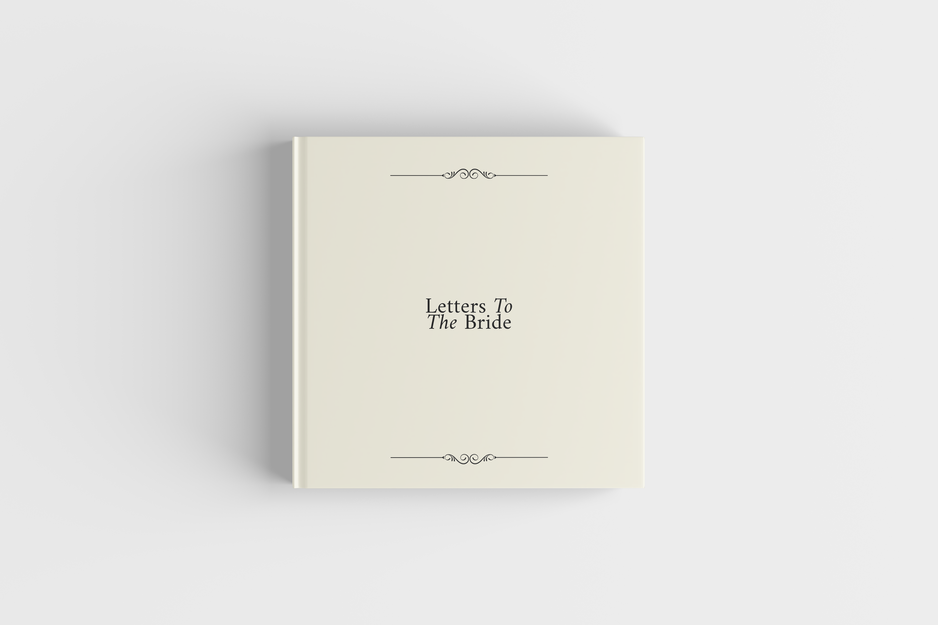 Letters To The Bride - Book